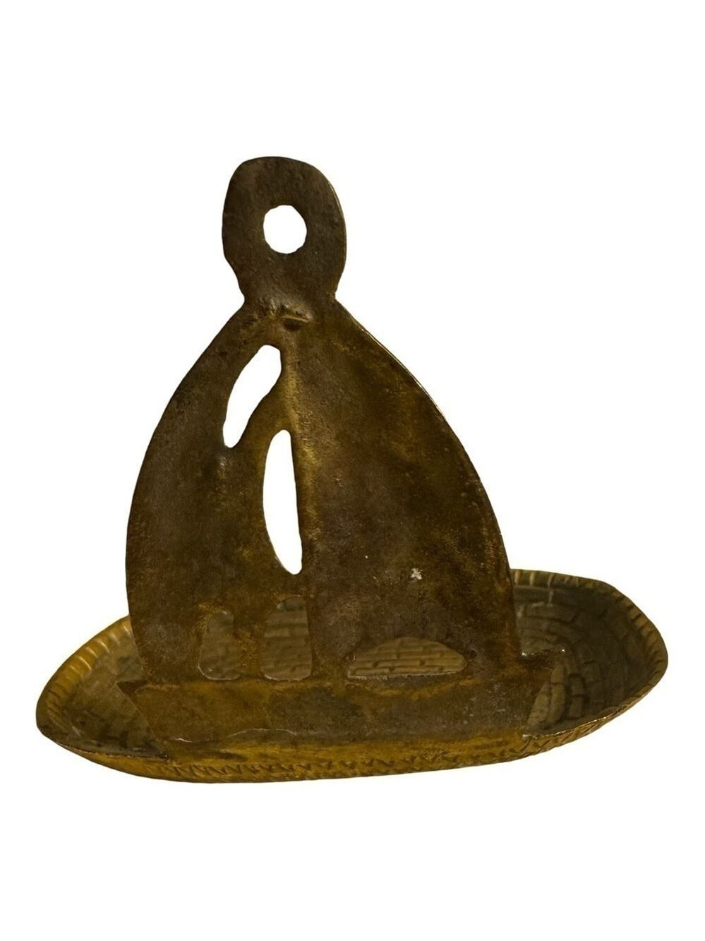 Vintage Brass Boat Soap Holder - Picture 3 of 4